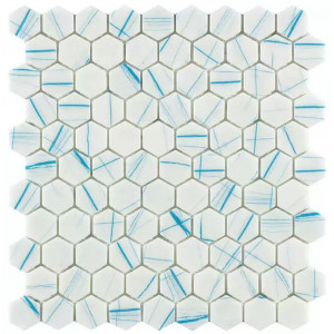 Mozaika basenowa seria EDEN 25x25mm, kolor NIAGARA HEX VIDREPUR