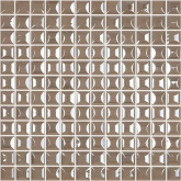 Pool mosaic series EDNA, colour COFFEE 25x25mm VIDREPUR