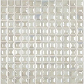 Pool mosaic series EDNA, colour WHITE 25x25mm VIDREPUR