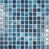 Pool mosaic series ESTELAR, colour BLUE 25x25mm VIDREPUR