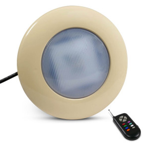 Pool lamp LED PAR56 beige 15 W 12 V 900lm RGB with remote control AQUASPHERE