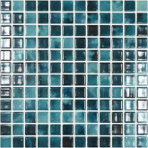Pool mosaic series ESTELAR, colour GREEN 25x25mm VIDREPUR