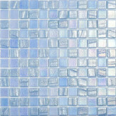 Pool mosaic series FUSION, colour LIGHT BLUE 25x25mm VIDREPUR