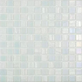 Pool mosaic series FUSION, colour WHITE 25x25mm VIDREPUR