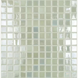 Pool mosaic series LUMINESCENT, colour FLUORESCENCE FIRE GLASS 412 25x25mm VIDREPUR