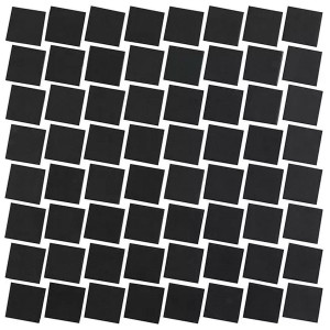 Mozaika basenowa seria LUME 38x38mm, kompozycja BLACK VIDREPUR