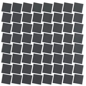 Pool mosaic series LUME, composition BLACK MT 38X38mm VIDREPUR