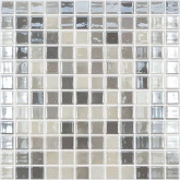 Pool mosaic series LUX , composition LUX GREY 25X25mm VIDREPUR
