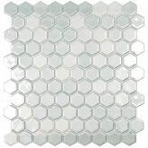 Pool mosaic series LUX, composition LUX ANTHRACITE HEX 35X35mm VIDREPUR