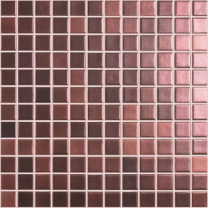 Mozaika basenowa seria MAGIC 25x25mm, kompozycja BRONCE VIDREPUR