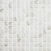 Mozaika basenowa seria MARBLES 25x25mm, kompozycja EDNA CALACATTA GREY MT VIDREPUR