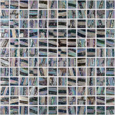 Pool mosaic series MOON, composition METALLIC 25X25mm VIDREPUR