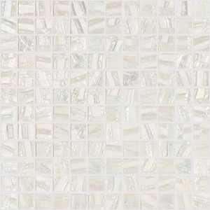 Mozaika basenowa seria MOON 25x25mm, kompozycja WHITE VIDREPUR