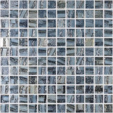 Pool mosaic series MOON, composition BLACK 25X25mm VIDREPUR