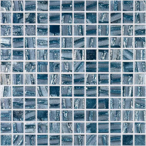 Mozaika basenowa seria MOON 25x25mm, kompozycja BLUE VIDREPUR