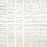 Pool mosaic series MOON, composition WHITE 25X50mm VIDREPUR