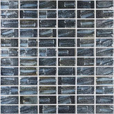 Pool mosaic series MOON, composition BLACK 25X50mm VIDREPUR