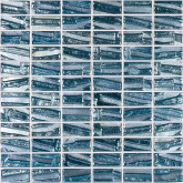 Pool mosaic series MOON, composition BLUE 25X50mm VIDREPUR