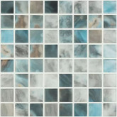 PoPool mosaic series NATURE, composition AIR FORCE MT 25X25mm VIDREPUR