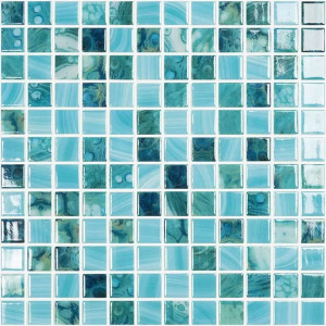 Pool mosaic series NATURE, composition SKY 25X25mm VIDREPUR