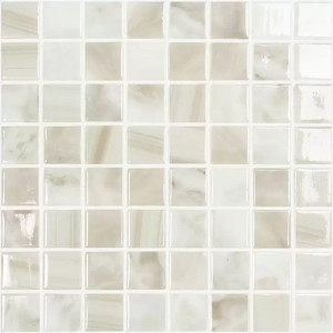 Pool mosaic series NATURE, composition SEA SALT 38X38mm VIDREPUR