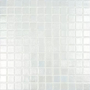 Pool mosaic series SHELL, composition WHITE 38X38mm VIDREPUR