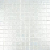Pool mosaic series SHELL, composition WHITE 38X38mm VIDREPUR