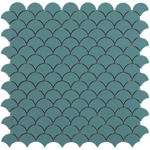 Mozaika basenowa seria SOUL 36x29mm, kompozycja GREEN VIDREPUR