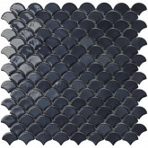 Pool mosaic series SOUL, composition BLACK BR 36X29mm VIDREPUR