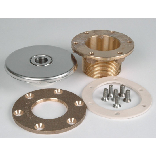 Inflow nozzle with grommet for foiled pool 1 1/2" HUGO LAHME