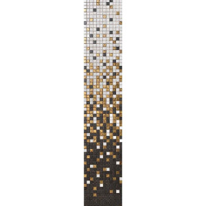 Pool mosaic series GRADIENT, composition ARTSDECO 315x2200mm VIDREPUR