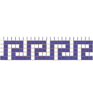 Mozaika basenowa kompozycja CENEFA A, 317x158,4mm VIDREPUR