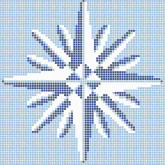 Pool mosaic composition ESTRELLA 1902X1902mm VIDREPUR