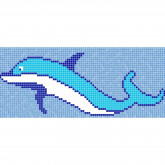 Pool mosaic composition DELFIN 3170x1268mm VIDREPUR