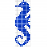 Pool mosaic composition CABALLO 317x950mm VIDREPUR