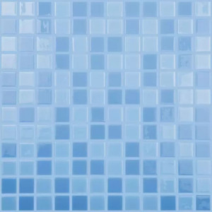 Pool mosaic series BLENDS, colour 106/107 25x25mm VIDREPUR