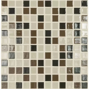 Pool mosaic series BLENDS, colour 831/835/836 25x25mm VIDREPUR