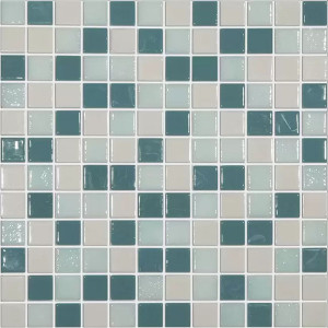 Pool mosaic series BLENDS, colour 103/511/832 25x25mm VIDREPUR