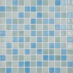Mozaika basenowa seria BLENDS 25x25mm, kolor 501/503/511 VIDREPUR