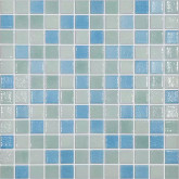 Pool mosaic series BLENDS, colour 110/508/510 25x25mm VIDREPUR