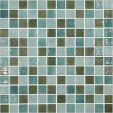 Pool mosaic series BLENDS, colour 503/507/516 25x25mm VIDREPUR