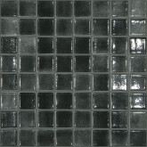 Pool mosaic series COLORS, colour NEGRO 38x38mm VIDREPUR