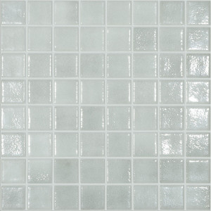 Pool mosaic series COLORS, colour GRIS CLARO 38x38mm VIDREPUR