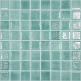 Pool mosaic series COLORS, colour TURQUESA 38x38mm VIDREPUR