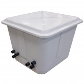 Ready-to-use box / filtration set with piping, control, heat pump and cl/pH dosing for pools up to 70m3 EXCLUSIVE