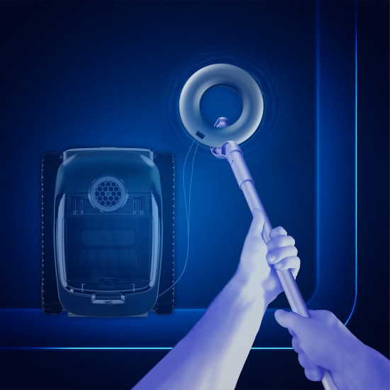 ZODIAC PIXEL wireless automatic pool vacuum cleaner cleans bottom