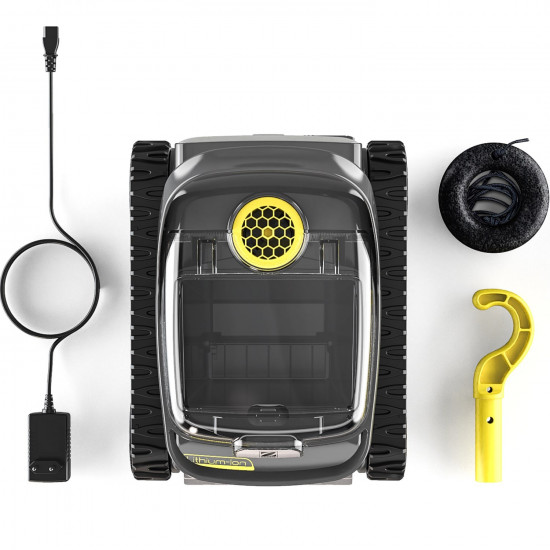 ZODIAC PIXEL wireless automatic pool vacuum cleaner cleans bottom