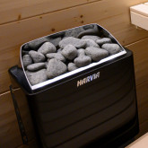 Electric dry sauna heater with XENIO controller HARVIA KIP BLACK 6kW