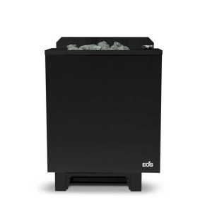 Electric double-function heater Bi-O GRACIL without control with a power of 7,5kW color: black EOS 2