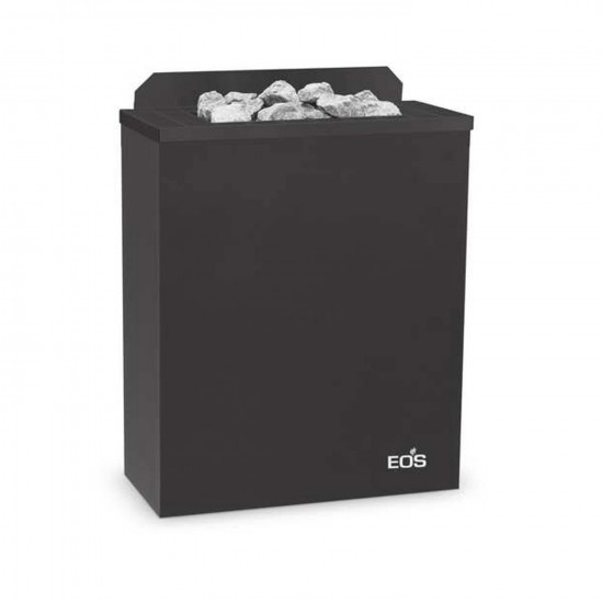 Electric heater Gracil W without control 7,5kW color: black EOS